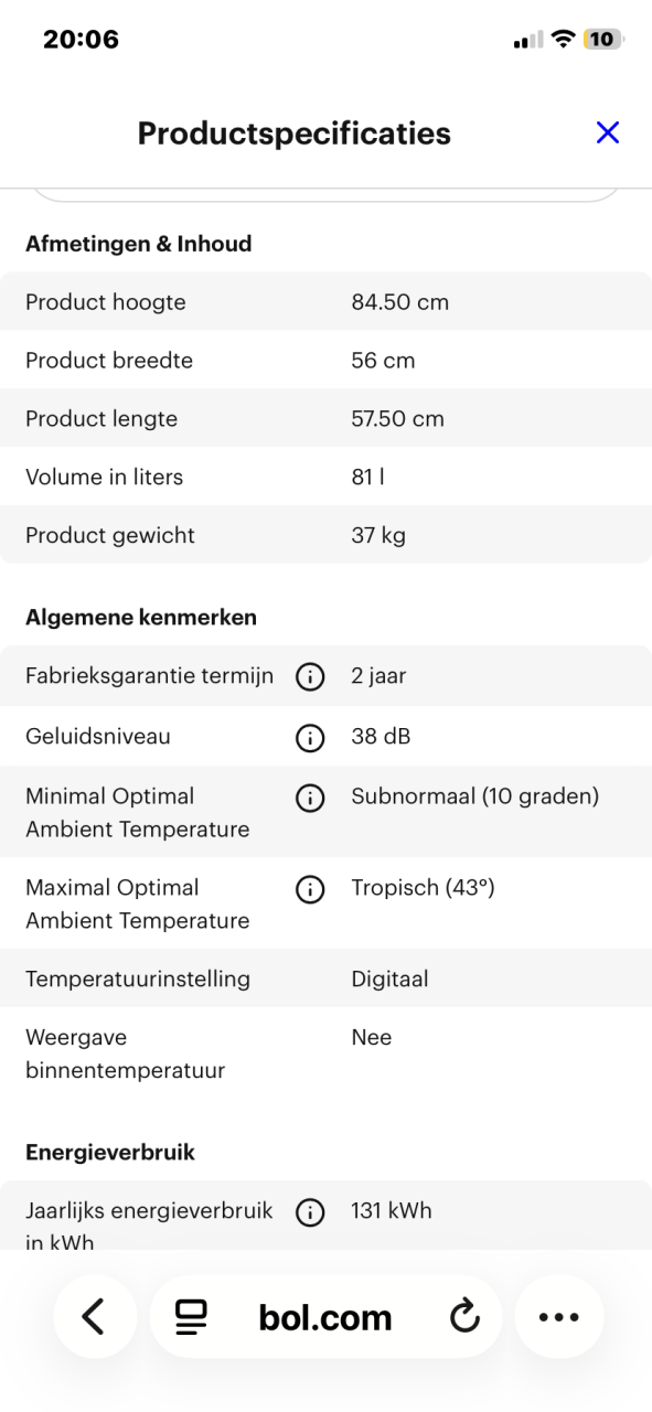 Diepvriezer AEG