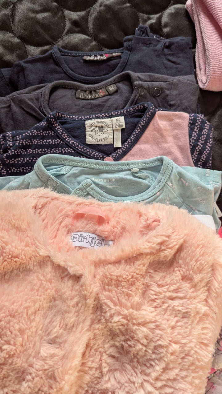 Meisjes babykleding maat 62