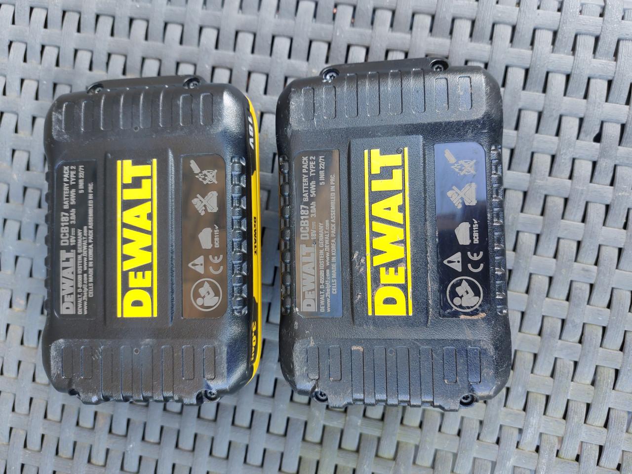 Dewalt 18v boormachine set