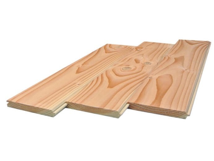 Douglas dakbeschot / vellingdelen / wandbeschot 18 cm werkende breedte!