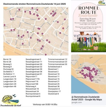 Rommelroute Zoutelande 14 juni