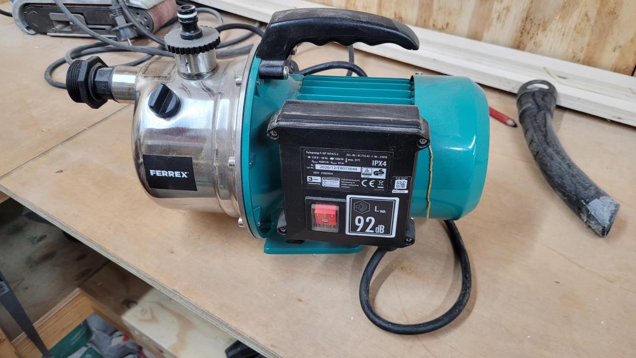 Waterpomp 4600l/h 1000w