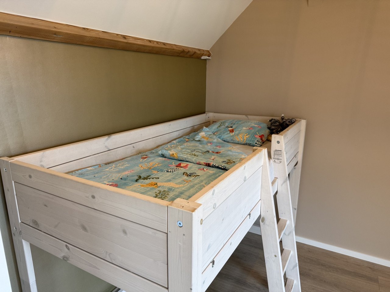 Lifetime Kinderkamer 4-1 Lifetime bed, Kledingkast en dressoirkastje