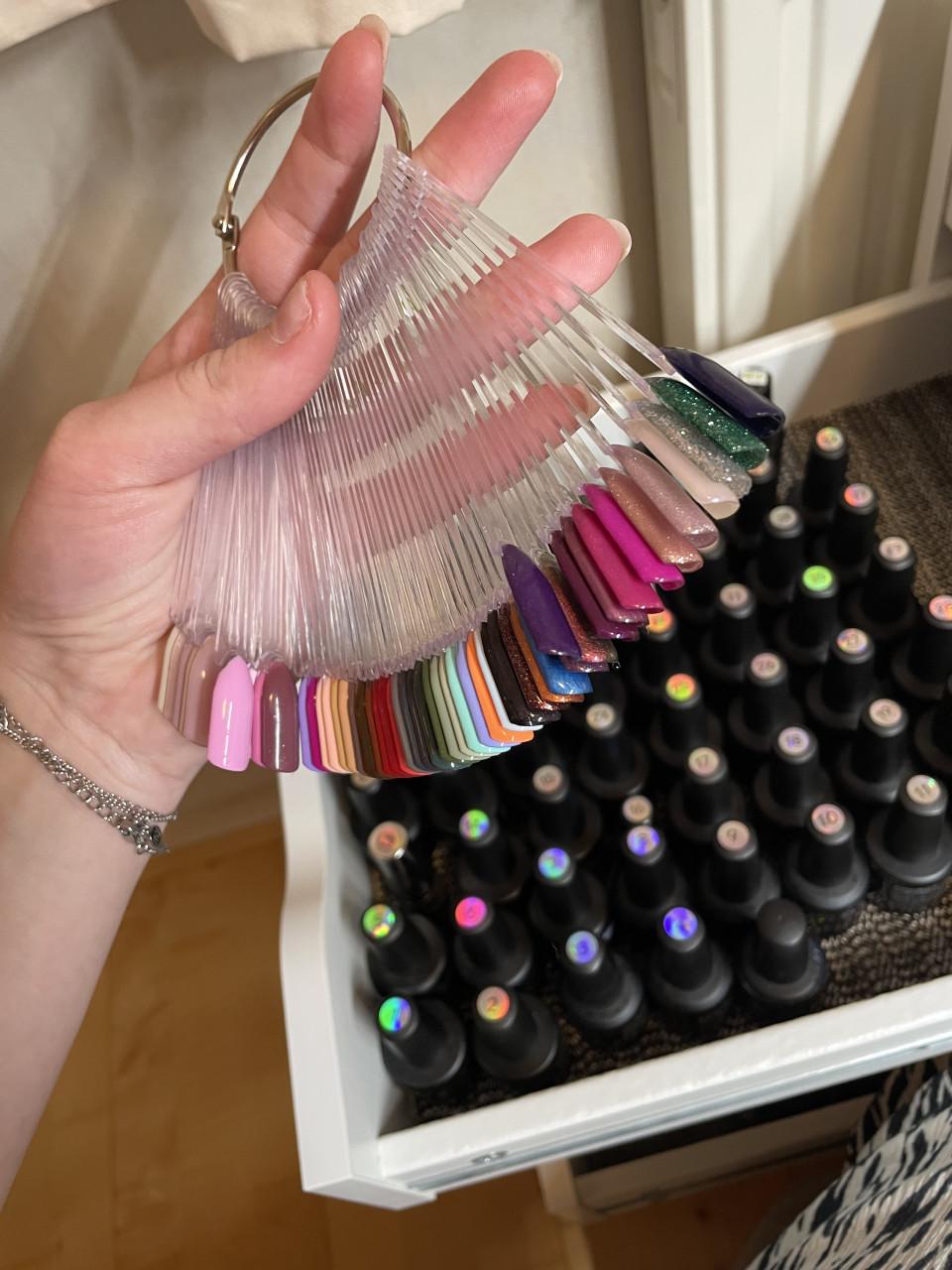 Grote set urban nails 55 potjes gellak