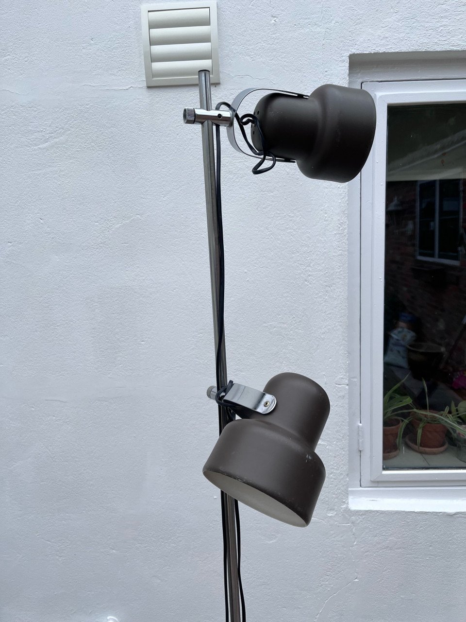 Leuke vintage staande lamp vloerlamp