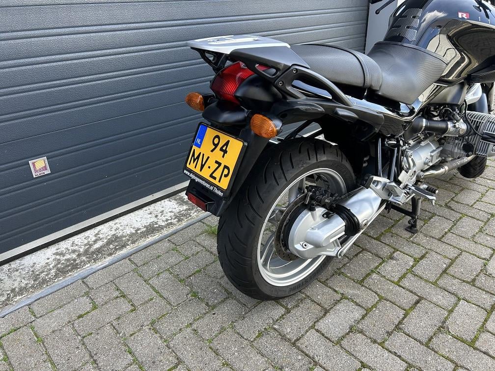 Degelijke BMW R1150R uit 2003 met ABS, 75 dkm, nieuwe koppeling €2250,-
