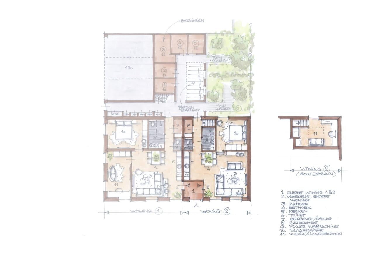 2 slaapkamer appartement te huur