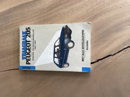 Vraagbaak Peugeot 205