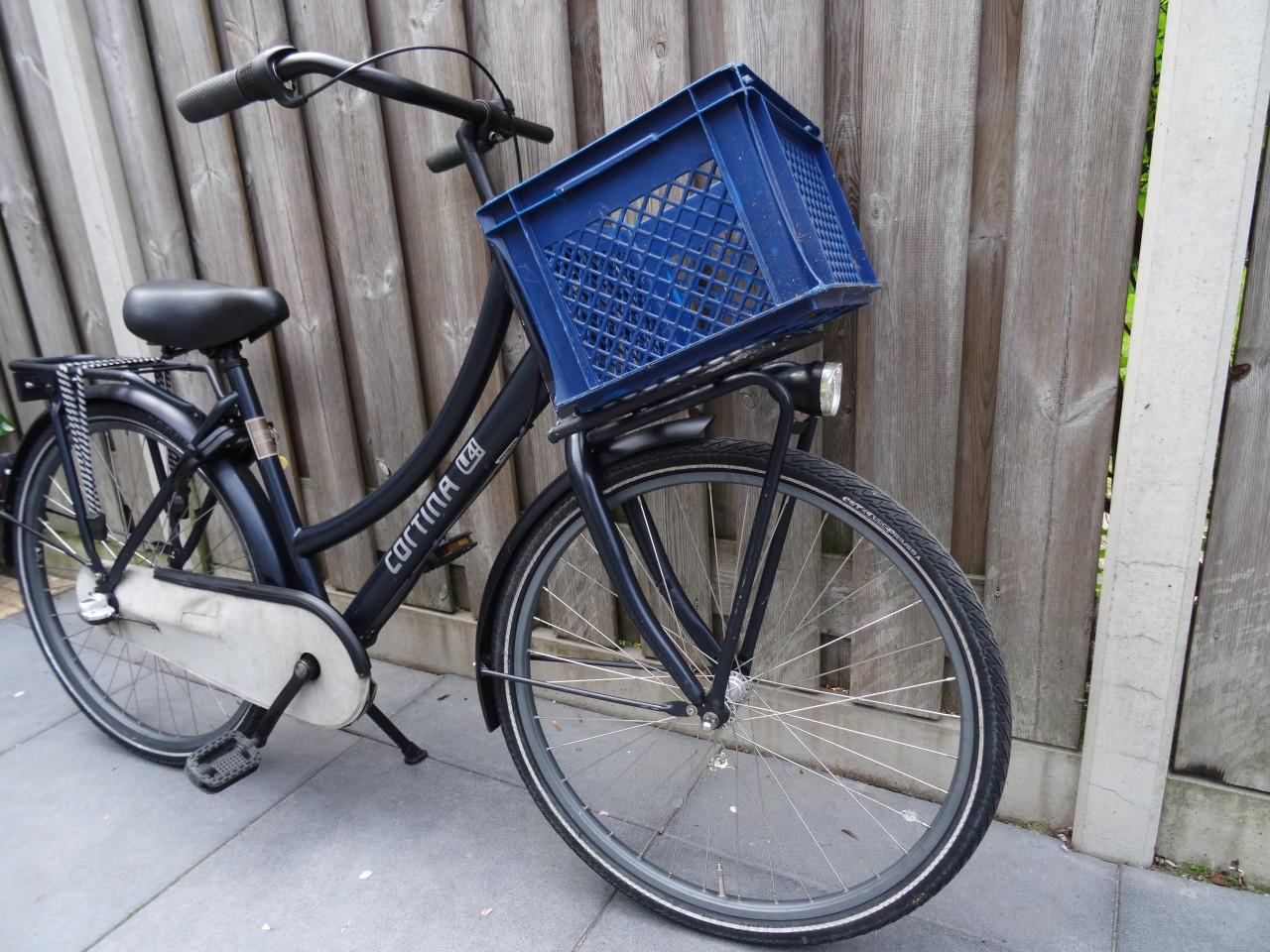 🚲 Cortina U4 Transport Meisjesfiets – 26 inch | Star Grey Matt ✨