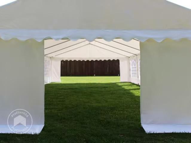 Te huur PVC partytent 5x12 incl 3 biertafelsets