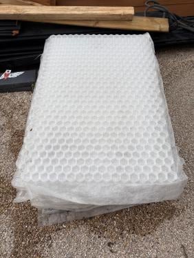 Nieuwe grindmatten 13m2