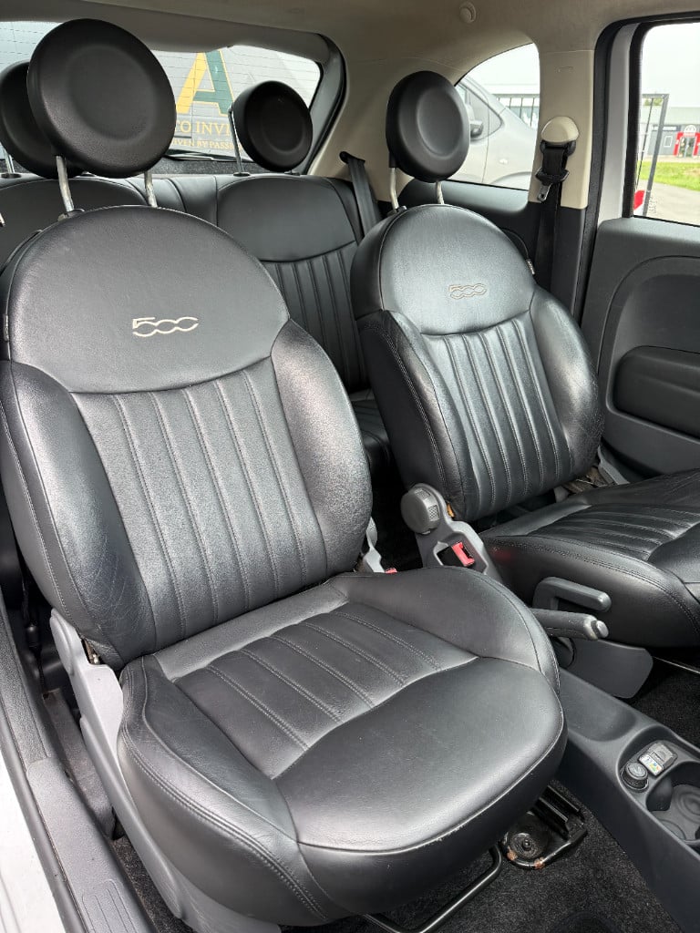 Fiat 500 1.2 - rosa - glazen dak