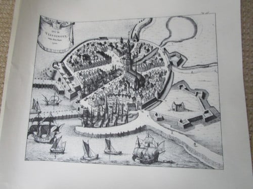 PRENT "OUD VLISSINGEN".