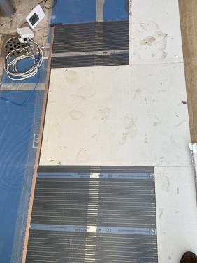 Infrarood vloerverwarming