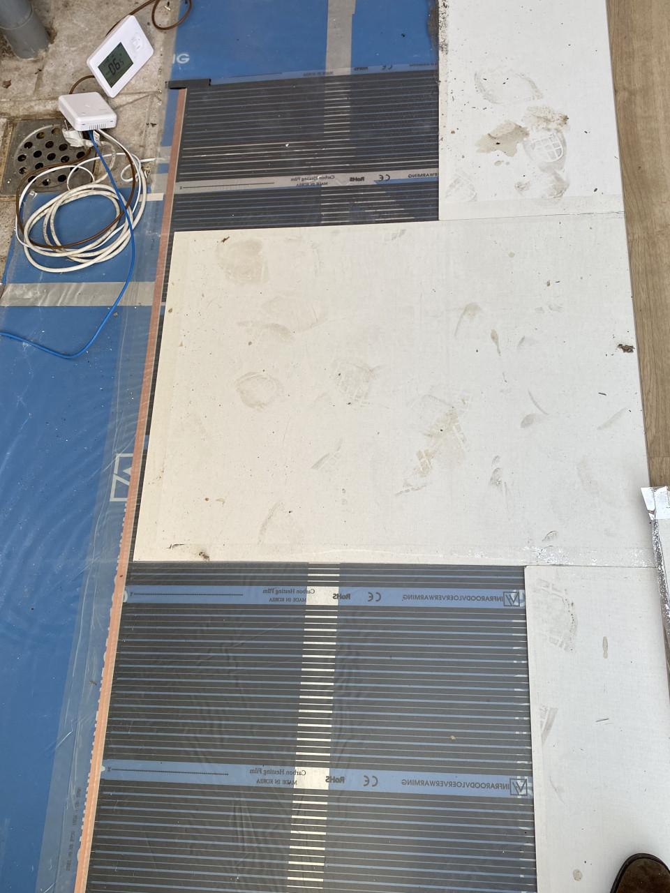 Infrarood vloerverwarming