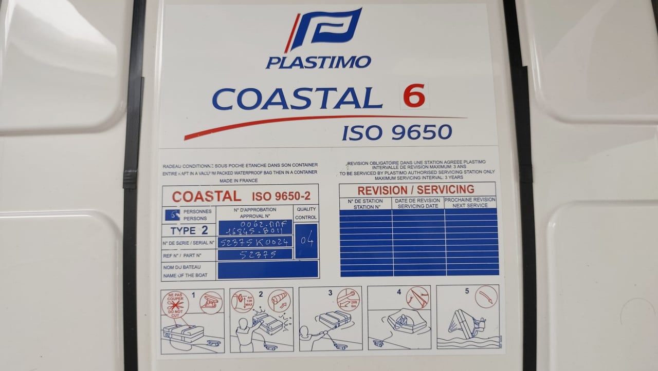 Plastimo Reddingsvlot Coastal 6 / ISO 9650-2 (Container)