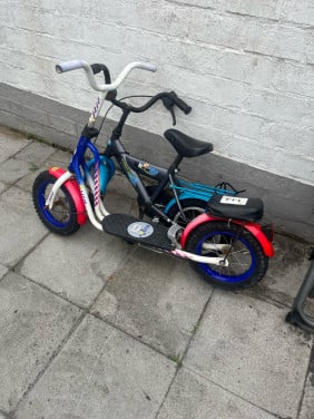 Kinder fiets en step