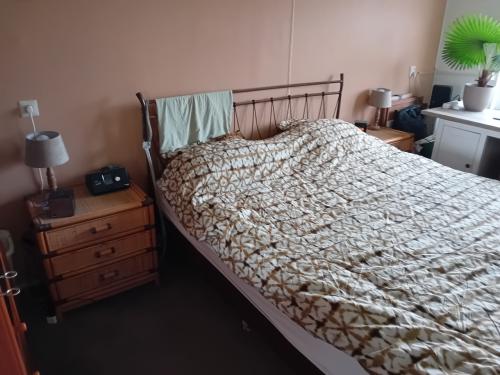 Te koop: een 2 persoons ledikant