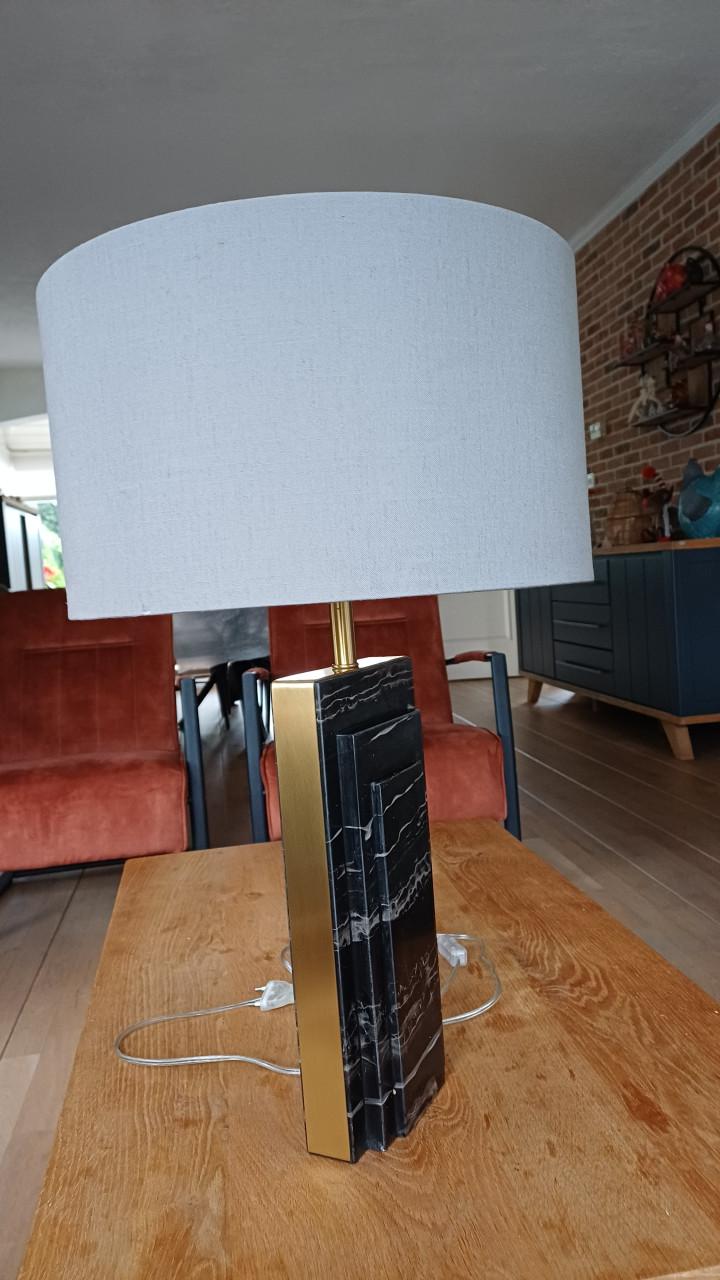 Tafellamp Charleston Marble