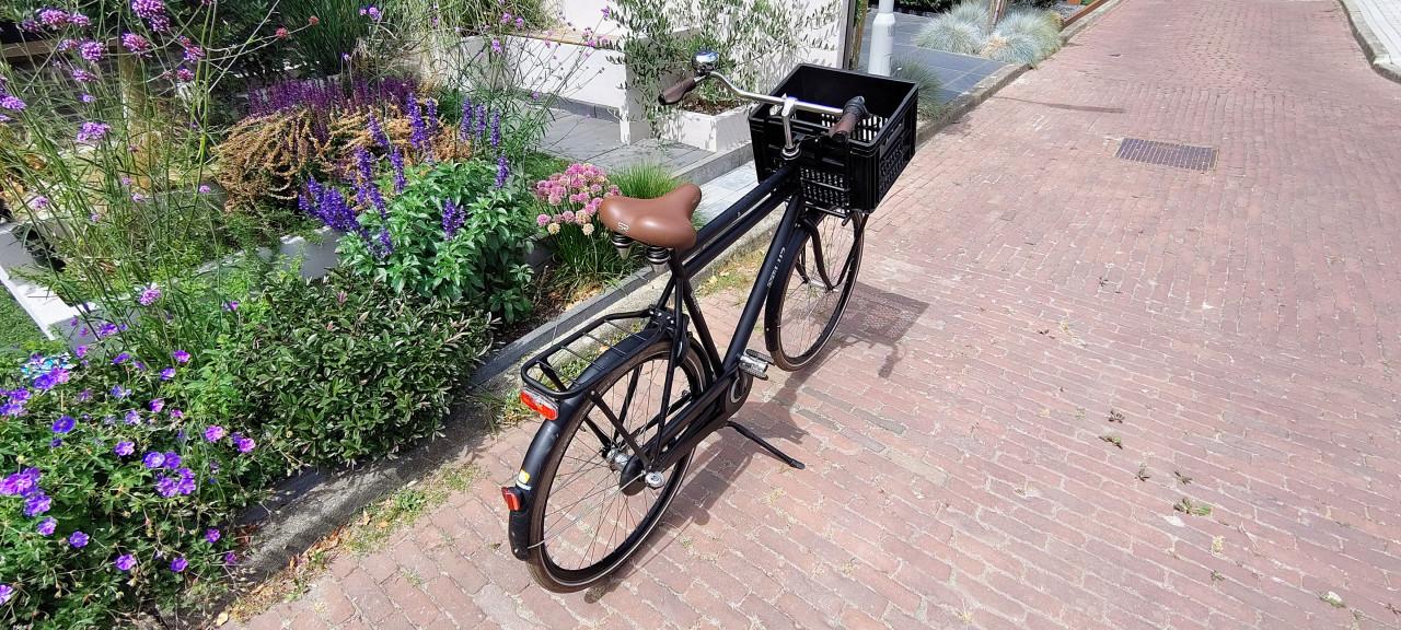Heren fiets extra hoog