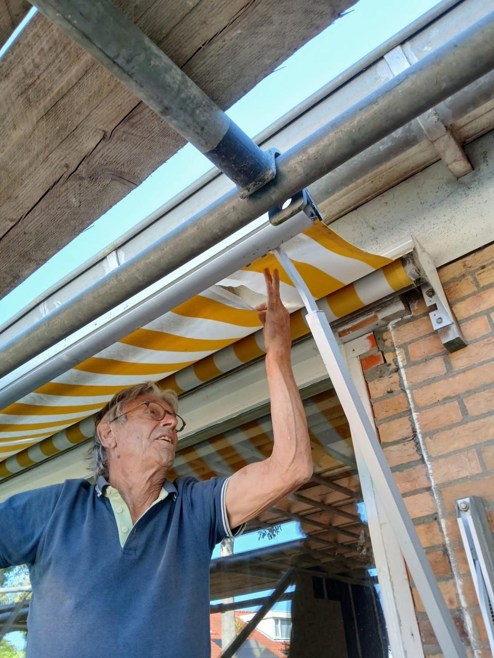 Elektrisch zonnescherm