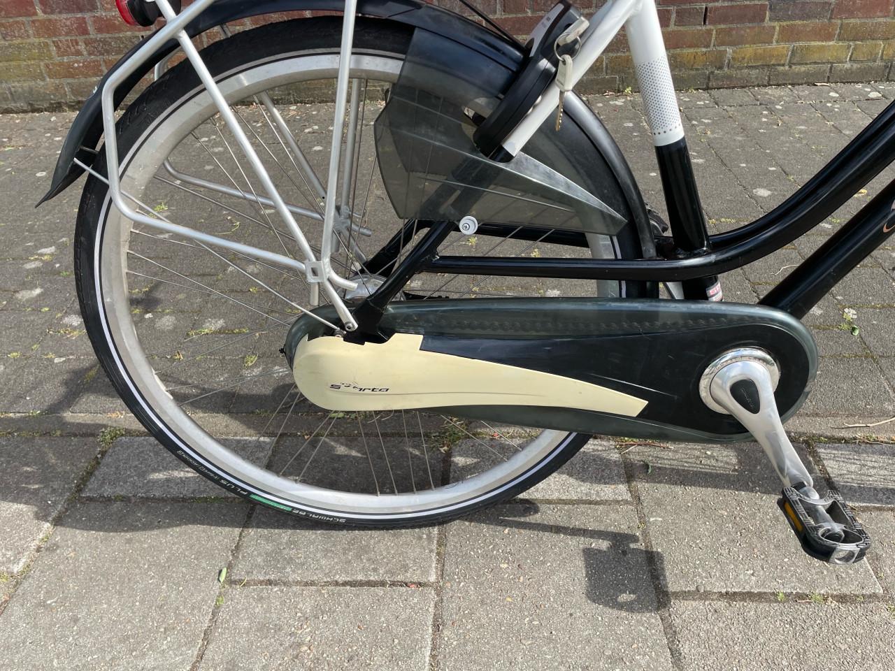 Damesfiets.