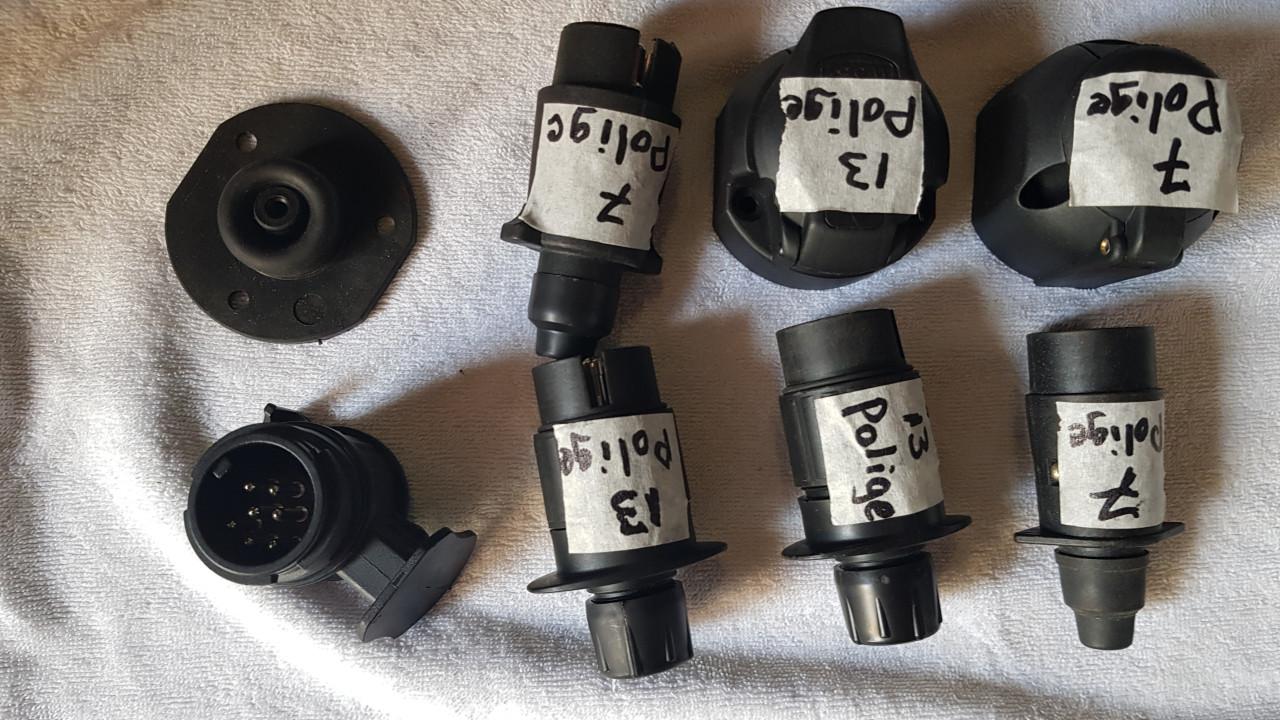 Stekkers  7en 13 polig