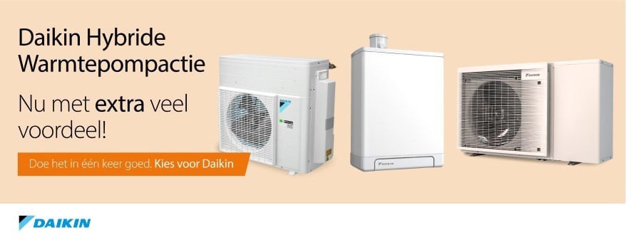 HR combiketel + hybride warmtepomp