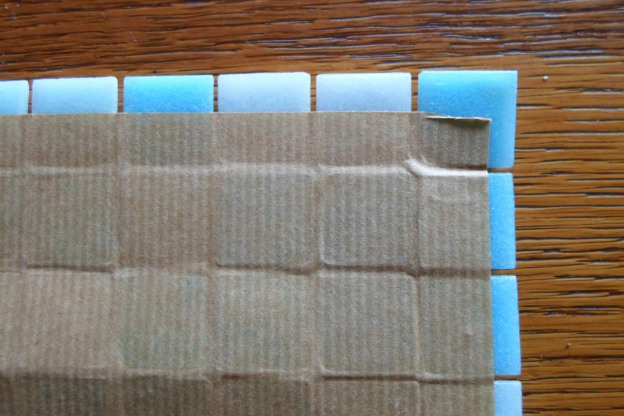 Glas Mozaiek Tegel 13 m2 Kristalblauw NIEUW