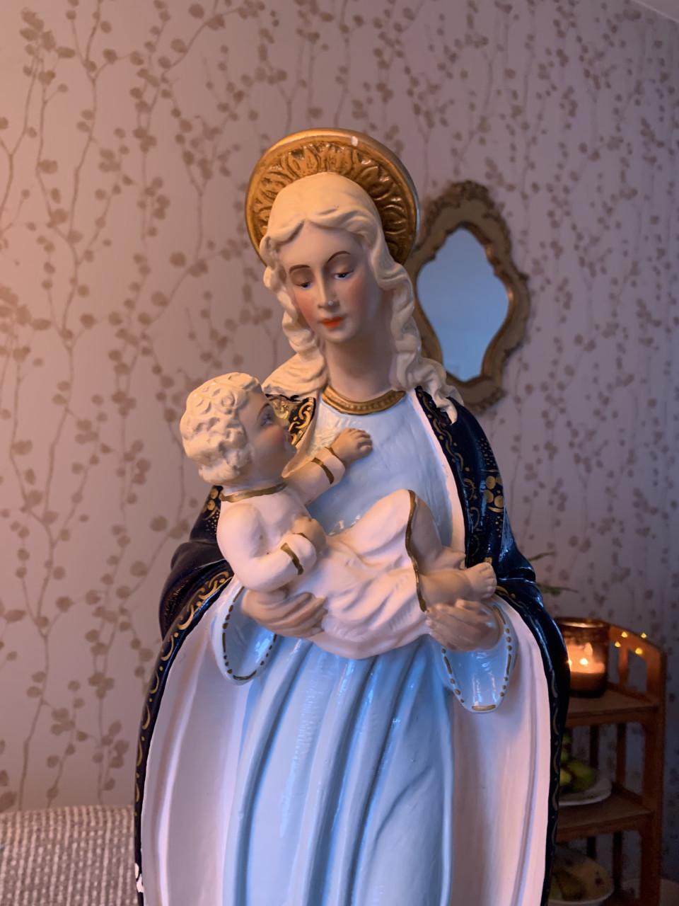 ✨Schitterend Beeld van Maria en Kindje Jezus✨