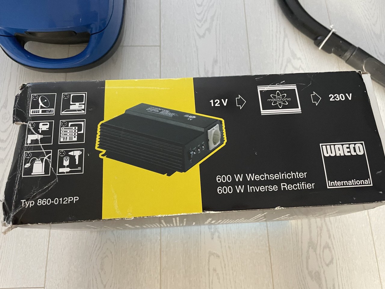 Omvormer 12V naar2 30V