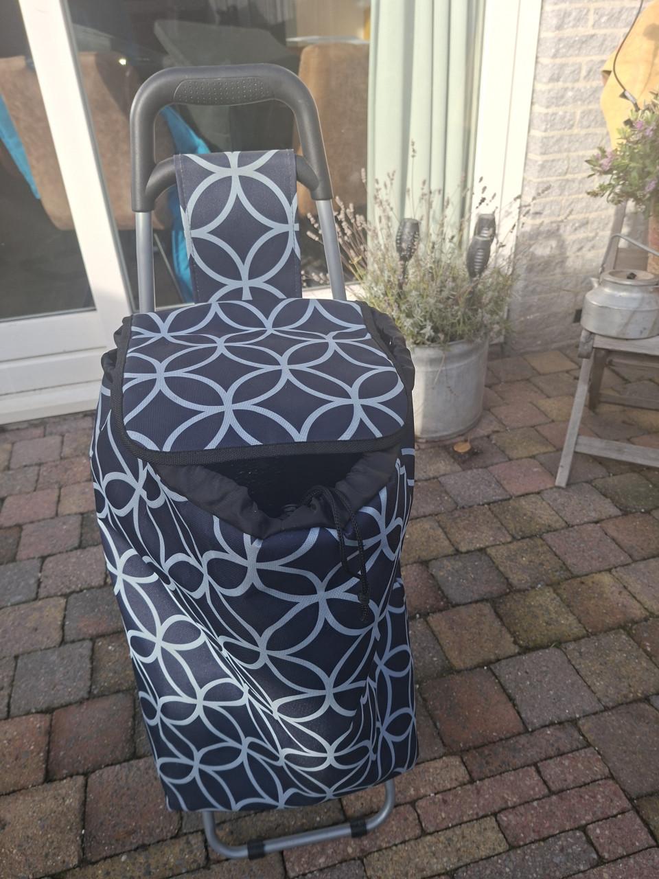 Boodschappen trolley met koelzak