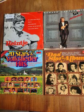 LP'S Duitstalig, Schlager. 12 stuks.