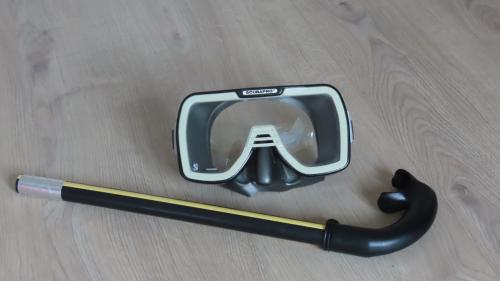 Duikbril siliconen met snorkelpijp