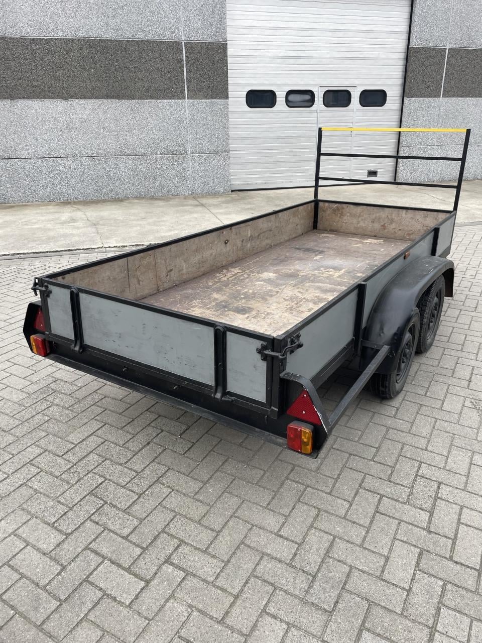 Aanhanger dubbel asser