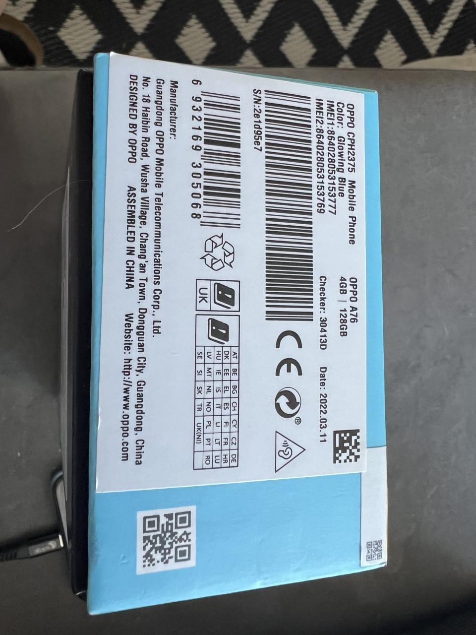 Oppo a76