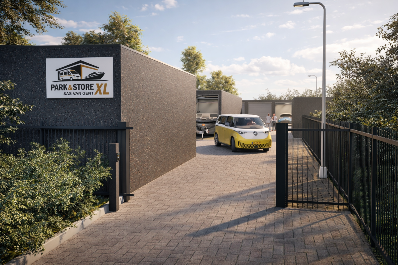 TE KOOP | Ruime XL garageboxen in Sas van Gent