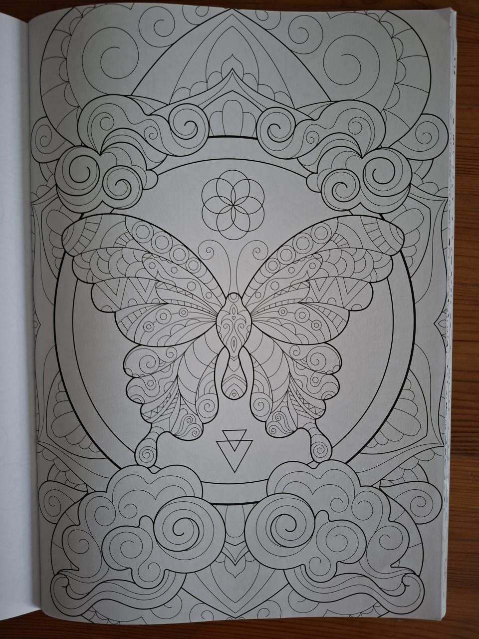 Kleurboek volwassenen, kleuren in balans