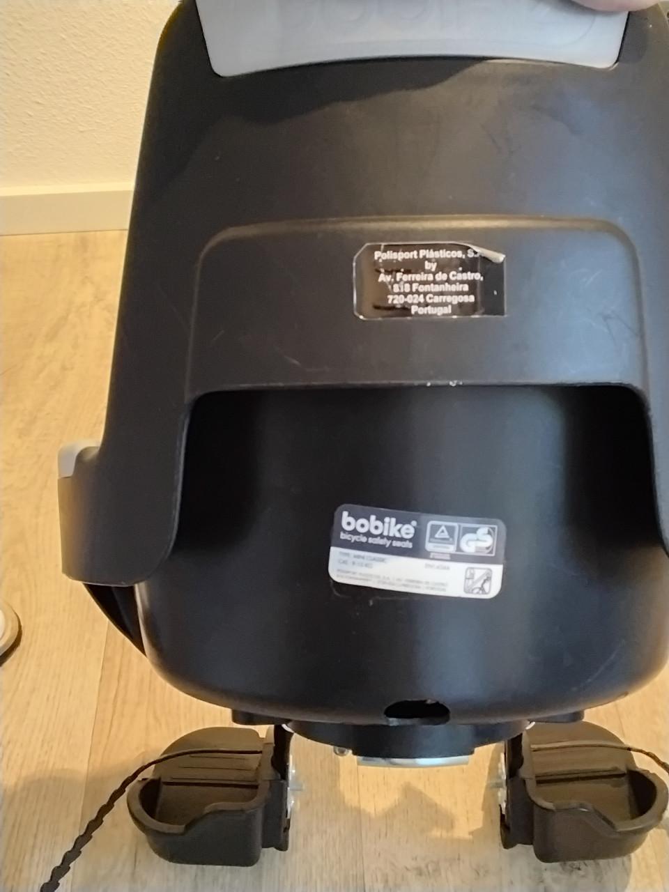 Bobike Fietsstoeltje voor voorop met windscherm