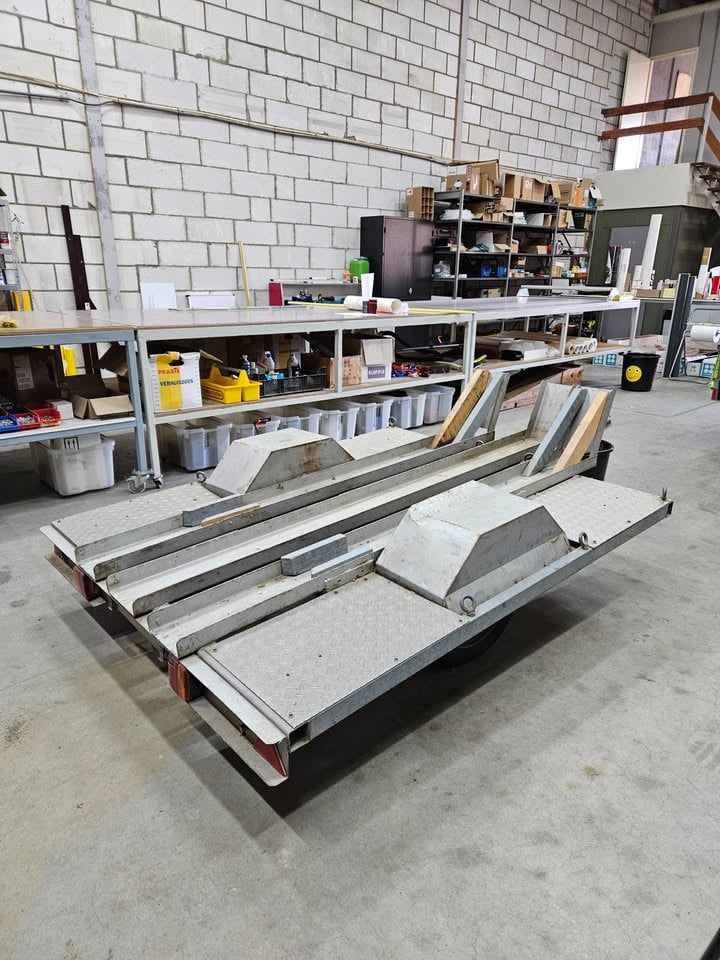 Motoraanhanger/ motortrailer voor 2 motoren bouwjaar 2015