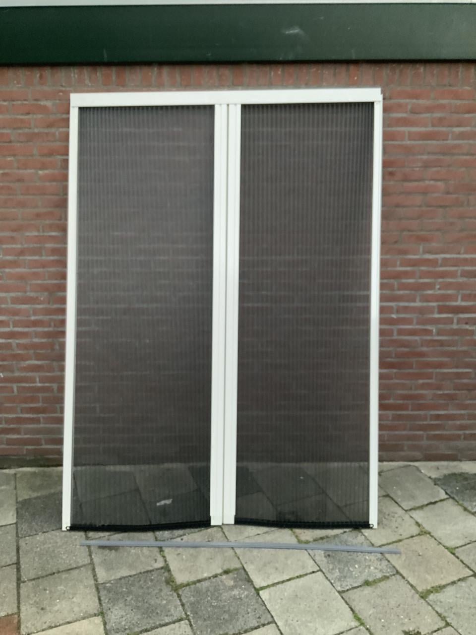 Plissé hordeur dubbel