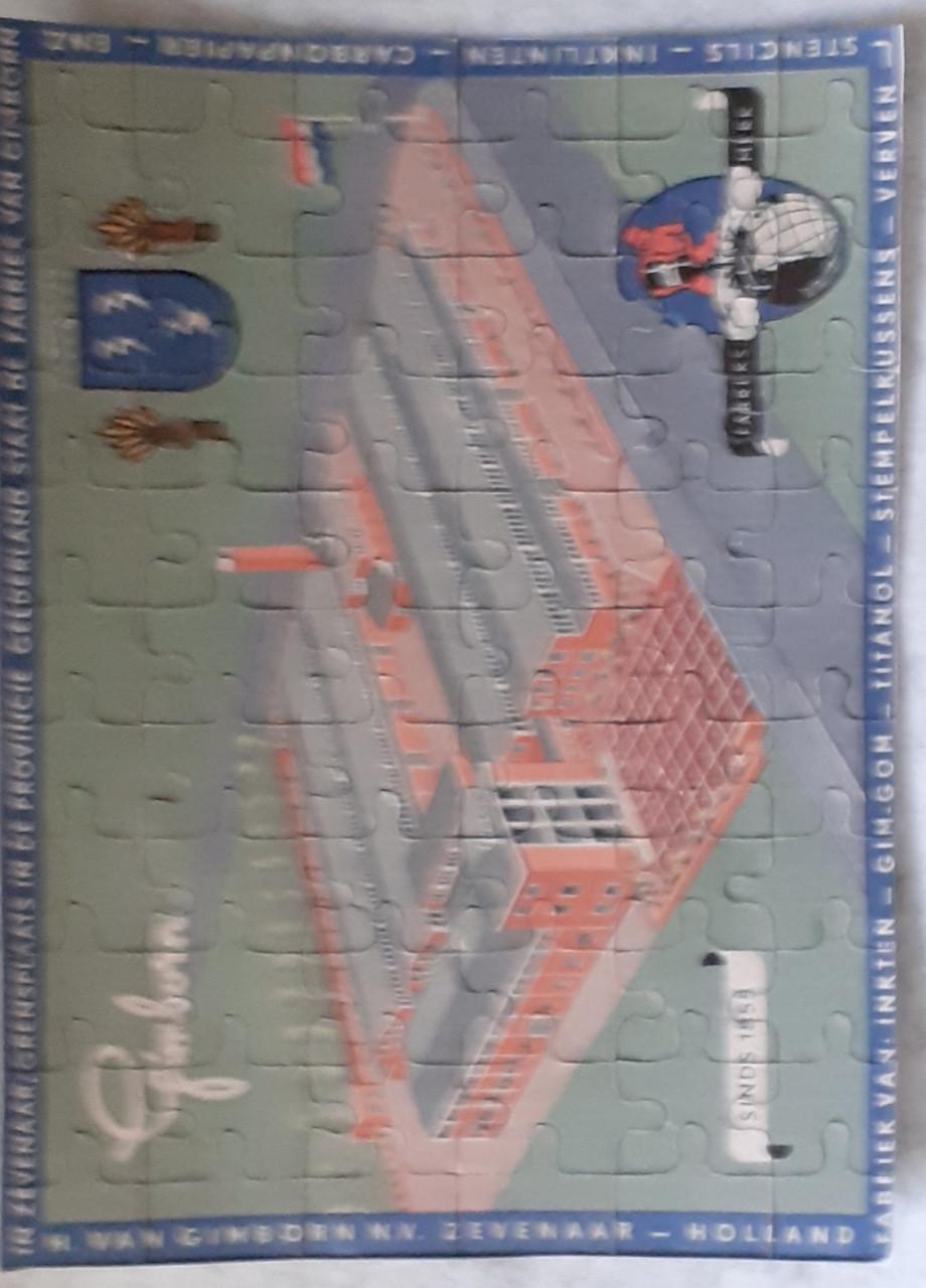 Puzzel van verzekeringsmaatschappij