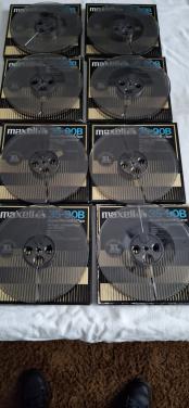 Maxell kunstof reels 8 st.