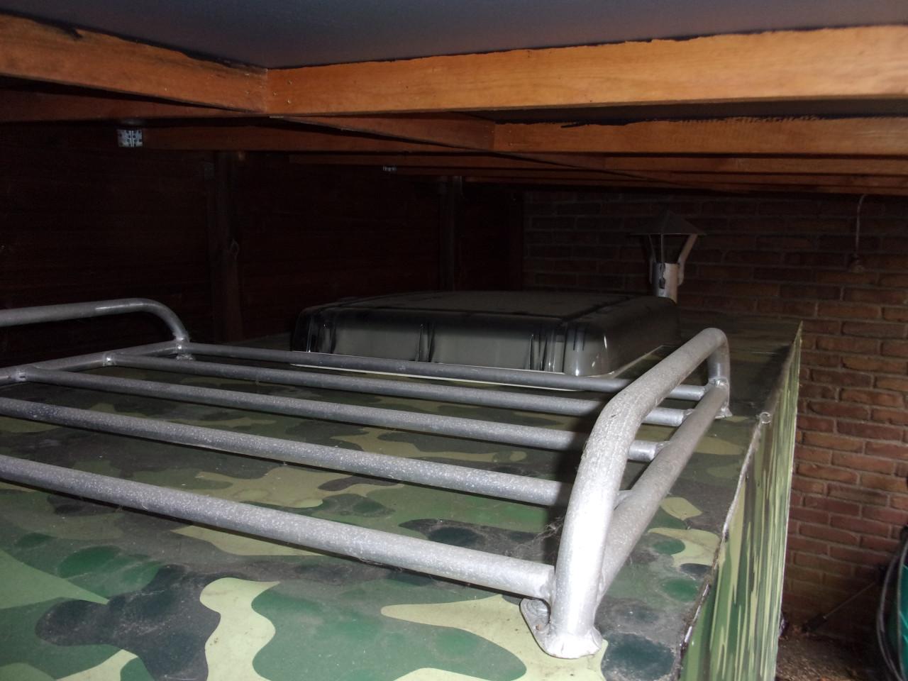 Fietscaravan met aluminium frame