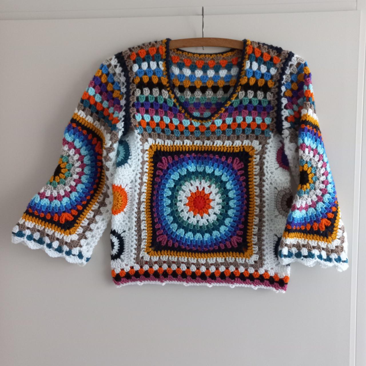 Leuk truitje multicolor