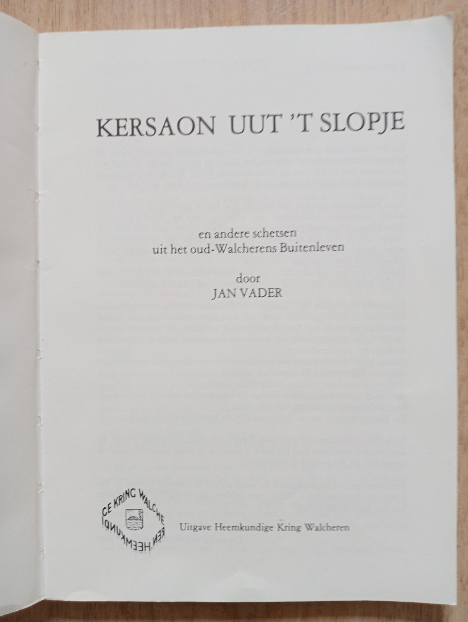 Kersaon uut 't slopje