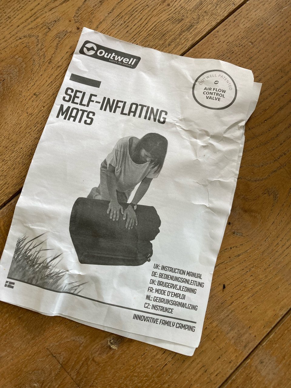 Slaapmat Outwell Self-inflating Mat Sleepin Double 5.0 cm