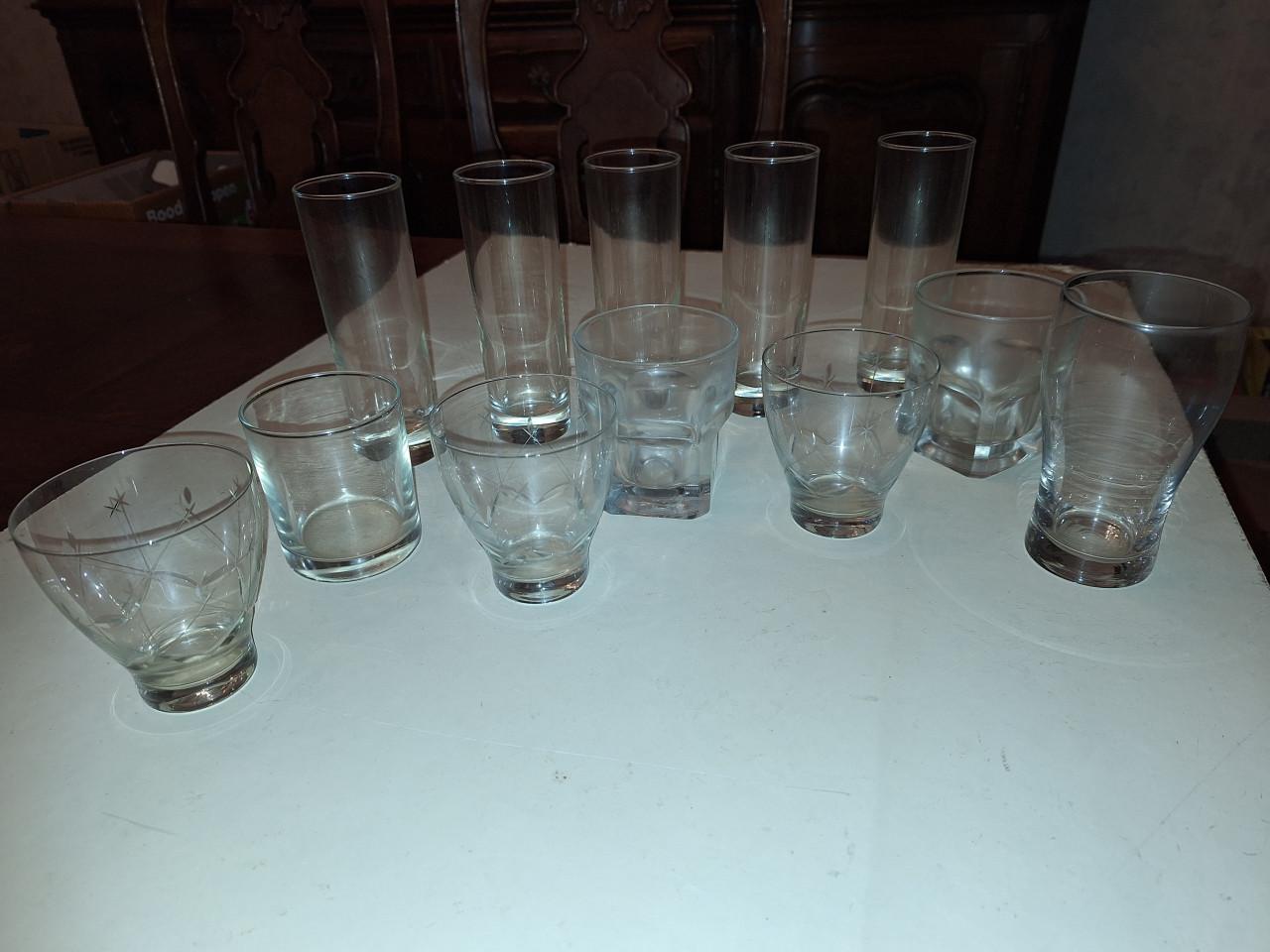 12 longdrink en water glazen