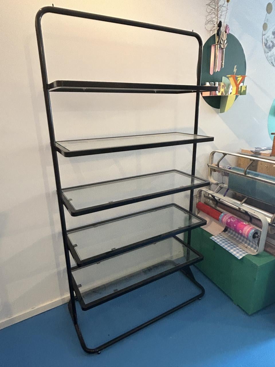 Display met glas - winkelrek