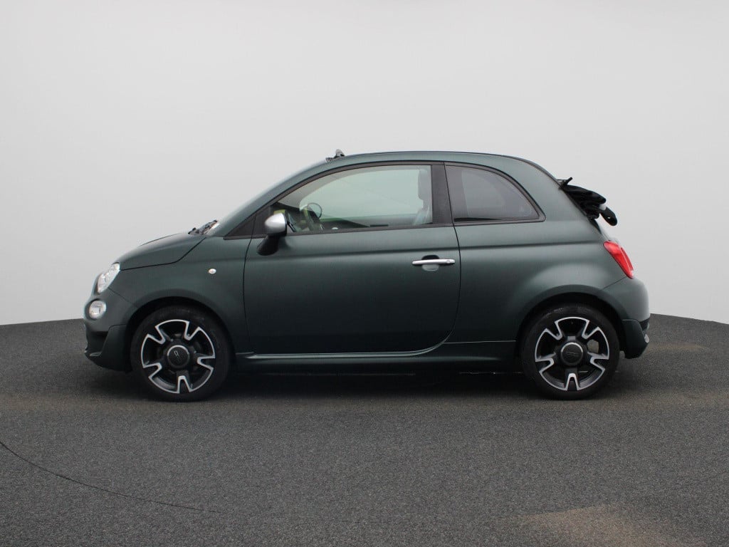 Fiat 500 C 1.0 hybrid rockstar | navigatie | climate control | side-skirts 